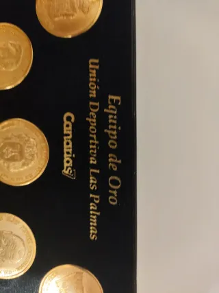 Monedas de Oro UD Las Palmas