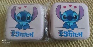 2 Joyeros cremallera Lilo y Stich Rosa