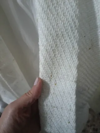 Chaqueta americana blanca tweed