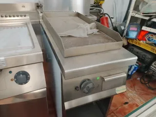 Plancha Fry-Top Cromo Duro Profesional