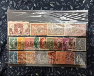 Lote Sellos Franceses