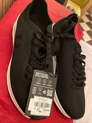 Zapatillas El Corte Inglés Negras Talla 42