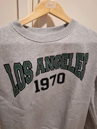 Sudadera gris Los Angeles 1970