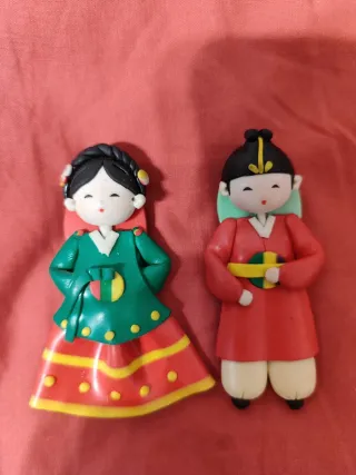 Colgantes Yeongikongi de Corea.