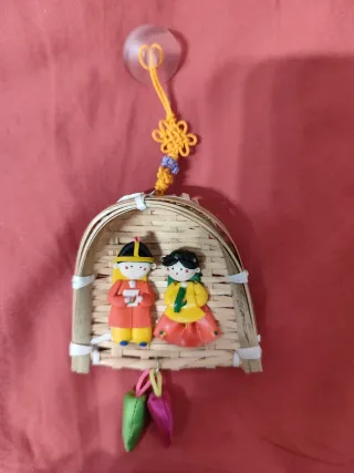 Colgantes Yeongikongi de Corea.