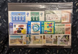 Lote de sellos de Guernsey