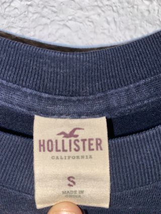 Camiseta Hollister Azul