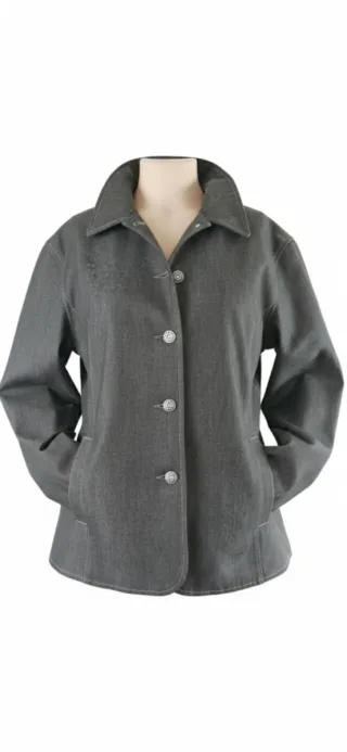 Chaqueta vaquera gris