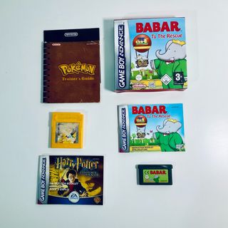 Pokemon Pikachu Amarillo Game Boy Color GBC BABAR