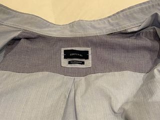 Camisa Cortefiel manga larga azul