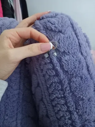 Pendientes Pandora Cuadrados Plata