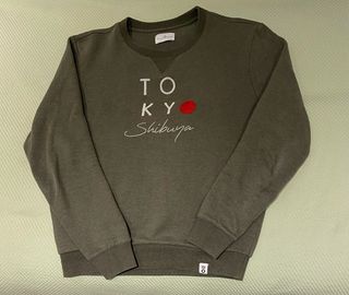 Sudadera Puro Ego Verde Oliva