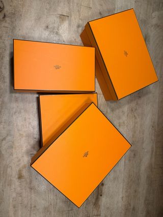 Caja Hermes Naranja