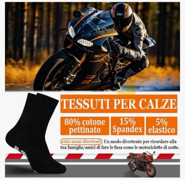 Calze divertenti uomo Io non russo