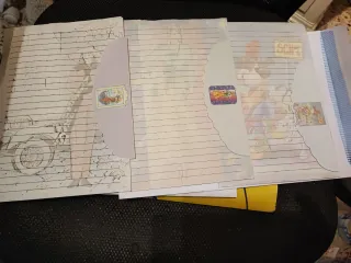 Cartas perfumadas vintage 2€ cada una