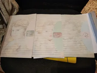 Cartas perfumadas vintage 2€ cada una