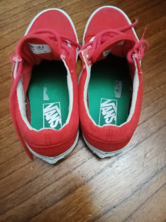 Zapatillas Vans Rojas Talla 38