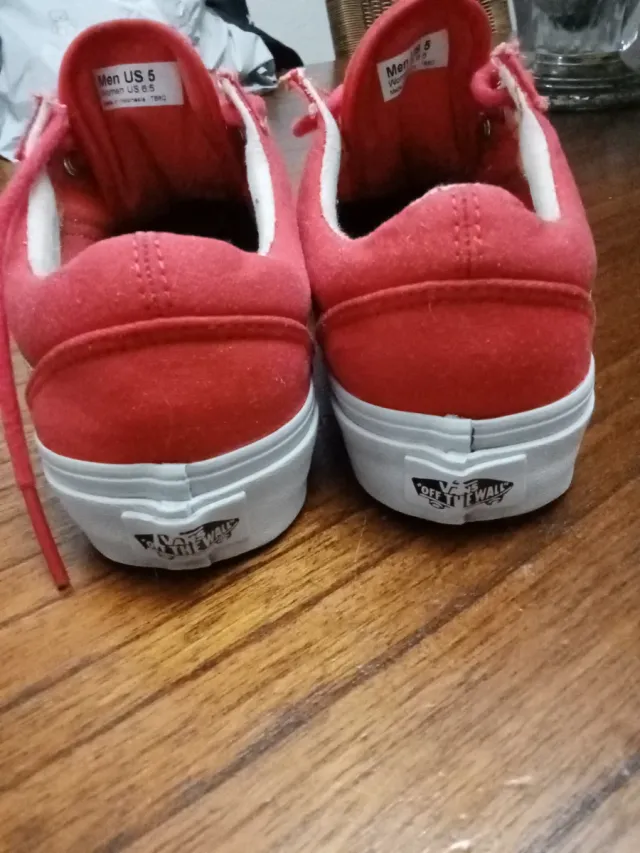 Zapatillas Vans Rojas Talla 38