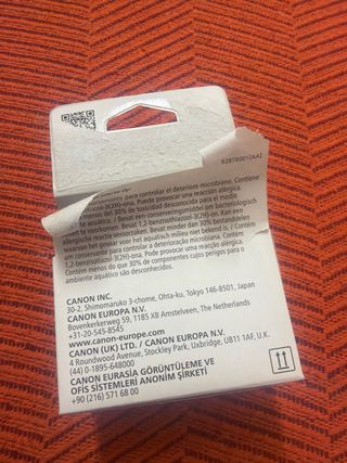 Cartucho Tinta Canon PG-545 Negro