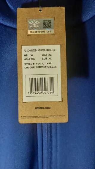 Chaqueta Umbro FC Schalke 04 Talla XL