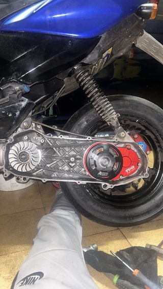 yamaaha aerox circuito sin papeles