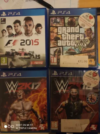 PS4 (PlayStation 4) + 8 Juegos