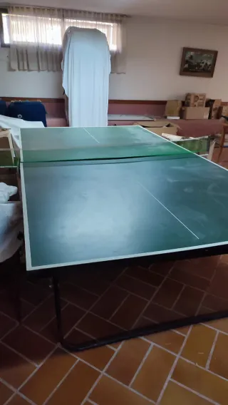 Mesa de ping pong plegable