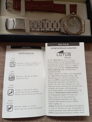Reloj LOTUS hombre sin estrenar