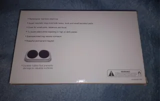 Bandeja Magnética Buzzetti Rectangular (240x140mm)