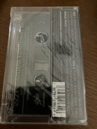 Ozzy Osbourne Ordinary Man Cassete K7