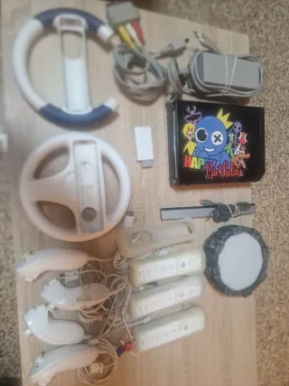 Consola Wii Nintendo Nera + Accessori