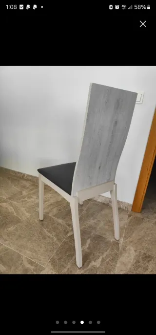 Conjunto mesa y sillas comedor