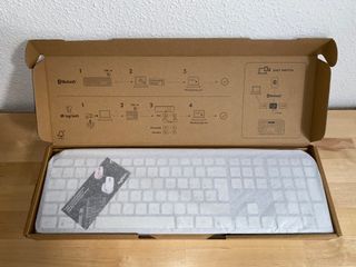 Teclado Inalámbrico Logitech MX Keys S Blanco