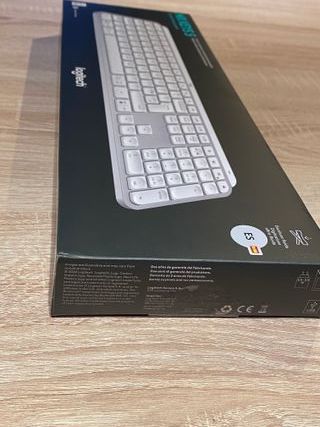 Teclado Inalámbrico Logitech MX Keys S Blanco
