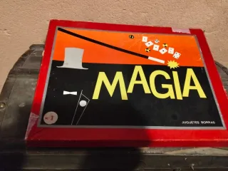 Juego de Magia Antiguo Juguetes Borras