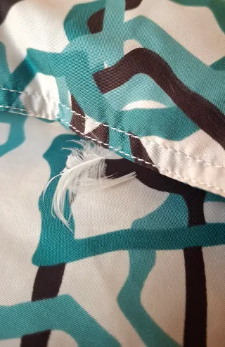 Edredón plumón 1.35x2m