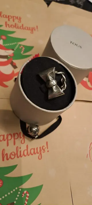 Anillo Tous Betty Plata