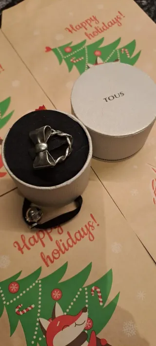 Anillo Tous Betty Plata