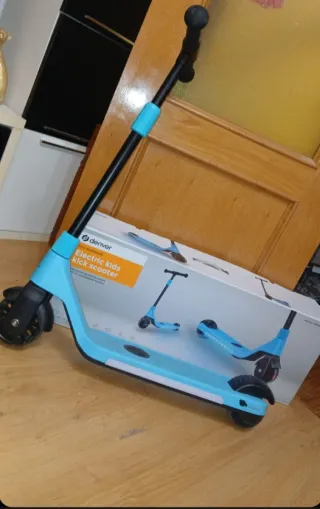 Patinete Eléctrico Denver Niños Azul