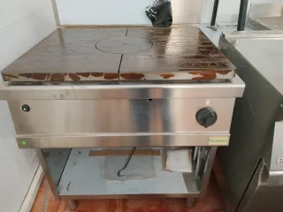 Cocina profesional plancha