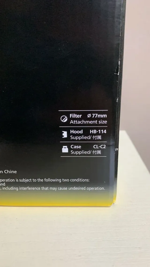 Objetivo NIKKOR Z 28-400mm f/4-8 VR