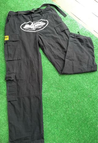 Pantalones Cargo Corteiz Negros