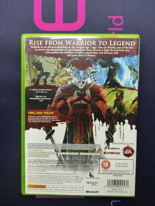 Dragon Age II Xbox 360