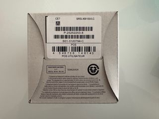 Sony XB100 Wireless Speaker Bluetooth Blu -