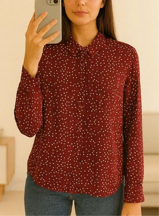 Camisa estampada Bershka