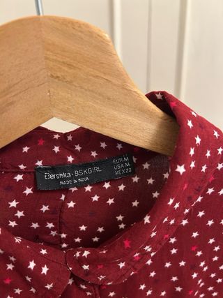 Camisa estampada Bershka