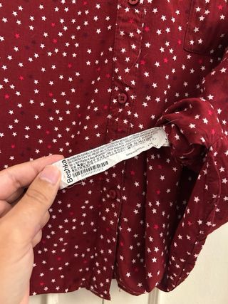 Camisa estampada Bershka