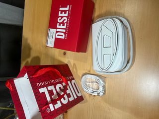 Borsa a mano Diesel bianca da donna