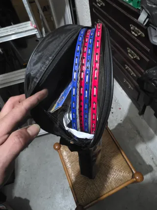 Set de bádminton completo para 4 jugadores.