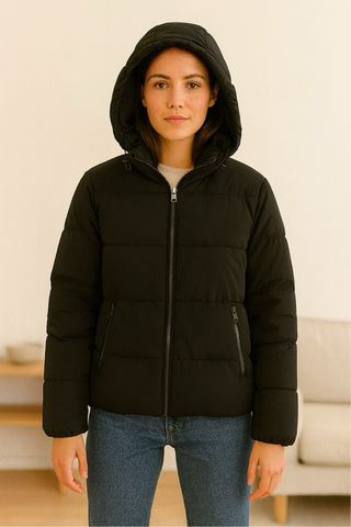 Cazadora acolchada Calvin Klein negra